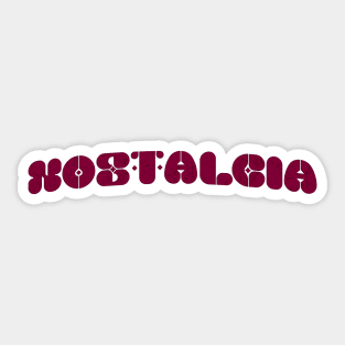 Nostalgia Sticker